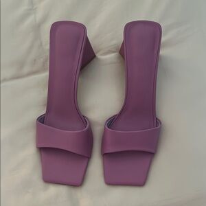 Chinese Laundry Purple Slide Sandals 9